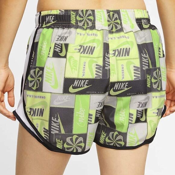 NIKE Tempo Running Short Oregon Green Pinwheel NEW - Picture 4 of 11